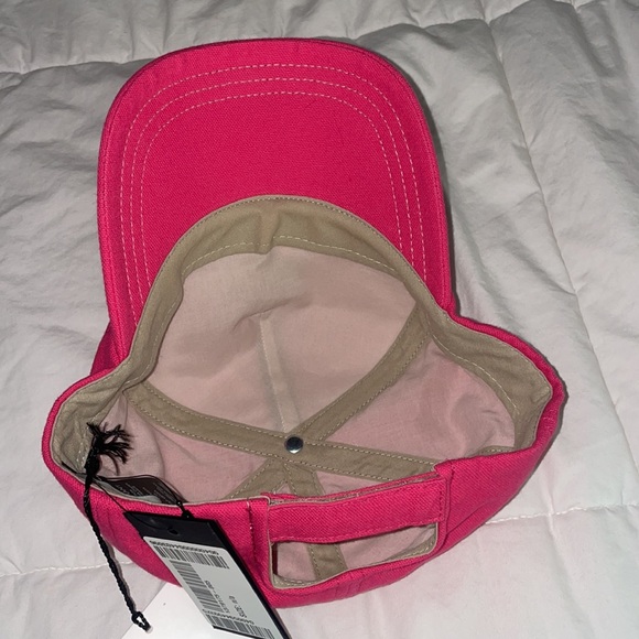 ISABEL MARANT fuschia pink Tyron embroidered cotton-canvas baseball cap - Picture 7 of 10